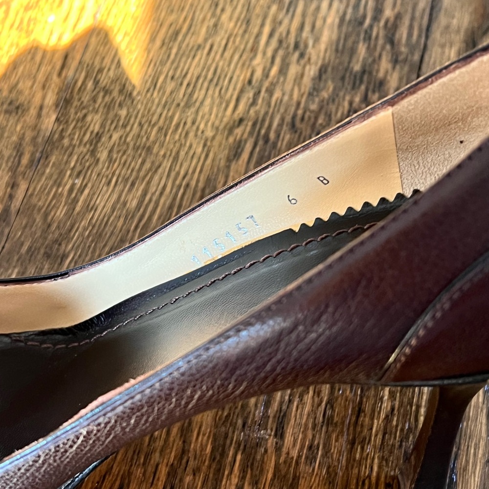 Gucci heels brown size 6 - Picture 3 of 8